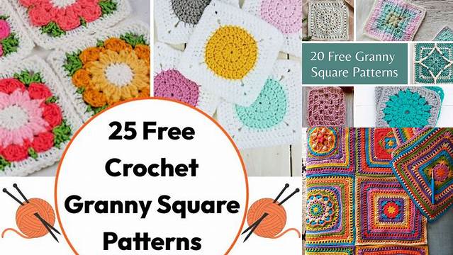 79+ Large Granny Square Pattern Free Pdf