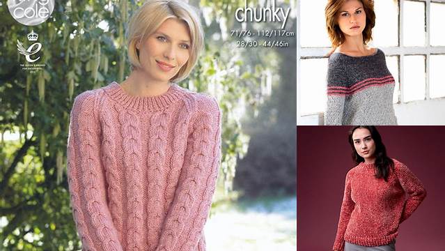 49+ Latest Knitting Patterns For Ladies