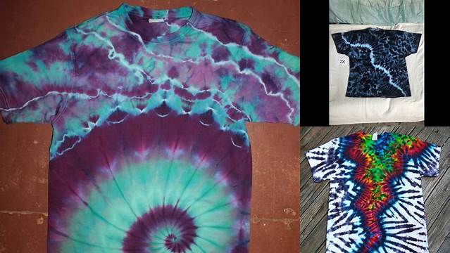 4+ Lightning Tie Dye Pattern