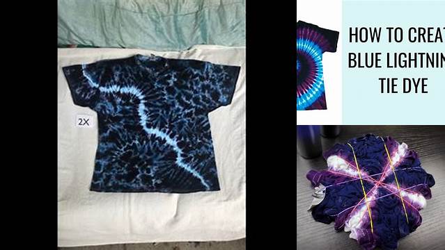 78+ Lightning Tie Dye Technique