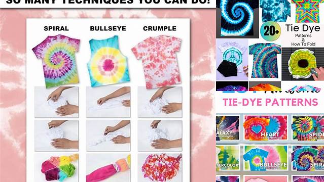 71+ List Of Tie Dye Techniques