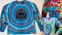 37+ Long Sleeve Tie Dye Ideas