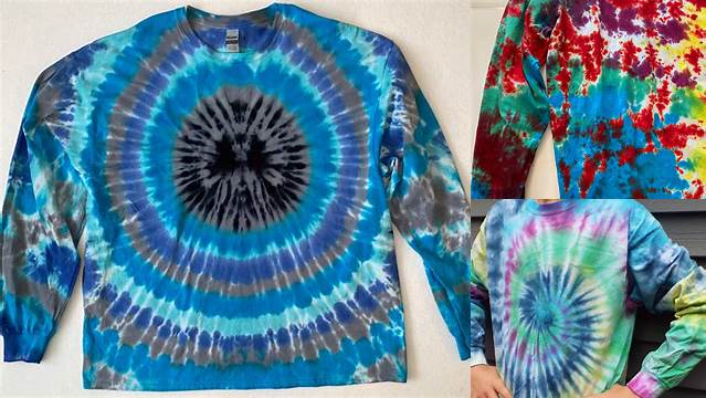 37+ Long Sleeve Tie Dye Ideas