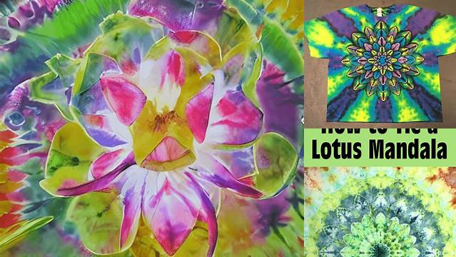 61+ Lotus Tie Dye Patterns