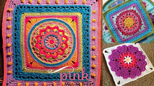 61+ Mandala Granny Square Patterns Free