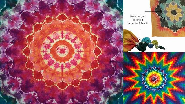 78+ Mandala Tie Dye Folding Techniques With Pictures