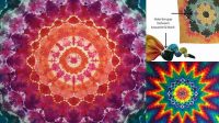 15+ Mandala Tie Dye Folding Techniques