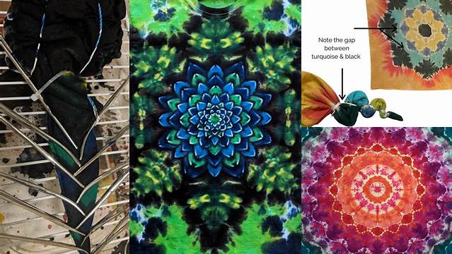 60+ Mandala Tie Dye Technique