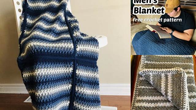 94+ Men's Crochet Blanket Patterns