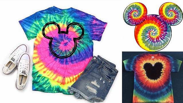 40+ Mickey Mouse Tie Dye Pattern