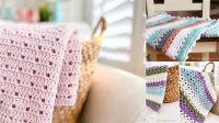 76+ Modern Crochet Baby Blanket Patterns Free For Beginners