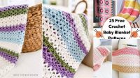 95+ Modern Crochet Baby Blanket Patterns Free Youtube For Beginners