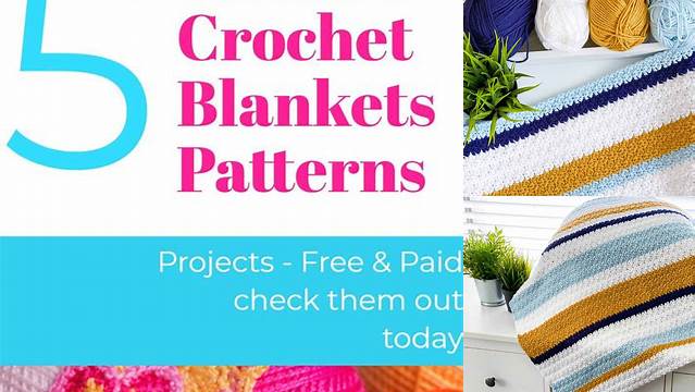 5+ Modern Crochet Blanket Patterns Uk