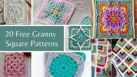 73+ Modern Granny Square Blanket Patterns Free