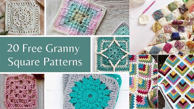 29+ Modern Granny Square Blanket Patterns Free Pdf