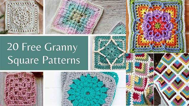 73+ Modern Granny Square Blanket Patterns Free