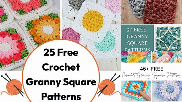 24+ Modern Granny Square Pattern Free Pdf