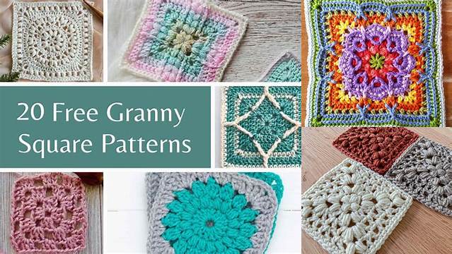 84+ Modern Granny Square Patterns Free