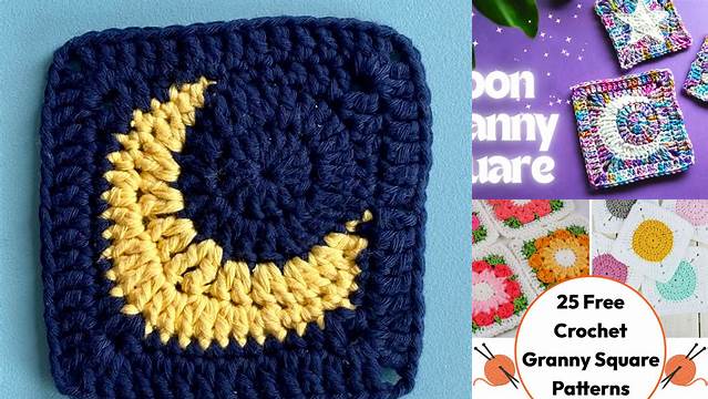 30+ Moon Granny Square Pattern Free Pdf