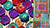 67+ Multicolor Granny Square Patterns Free