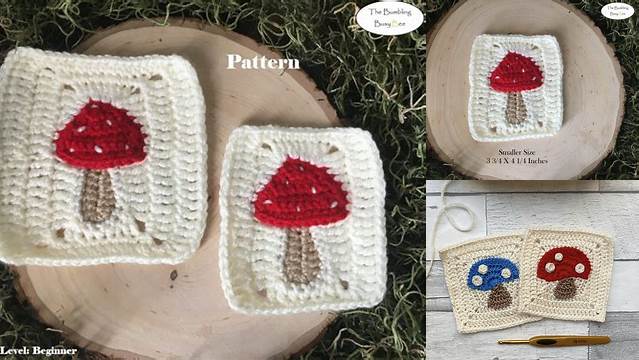 83+ Mushroom Granny Square Pattern Free