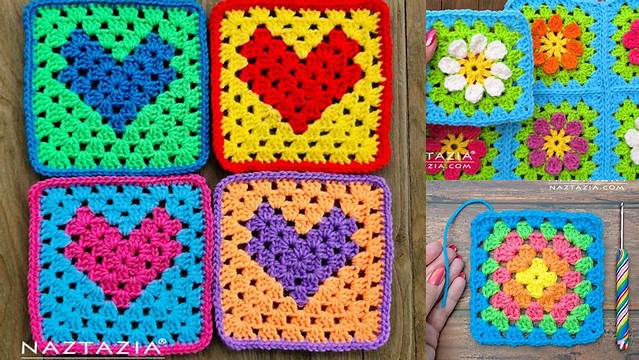 10+ Naztazia Crochet Granny Square Patterns Free