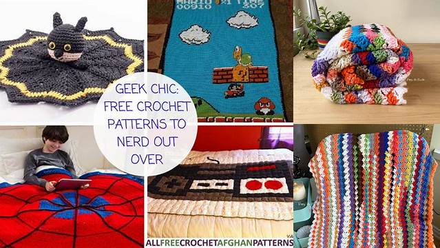 89+ Nerdy Crochet Blanket Patterns