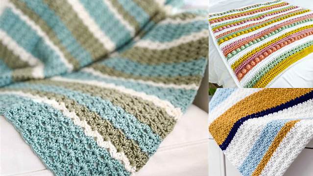 94+ New Crochet Blanket Patterns