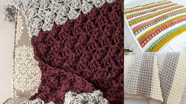 3+ Nice Crochet Blanket Patterns