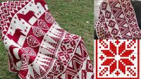 20+ Nordic Crochet Blanket Patterns Free