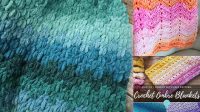 89+ Ombre Yarn Crochet Blanket Patterns