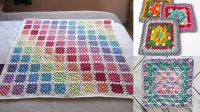 10+ One Color Granny Square Blanket Patterns