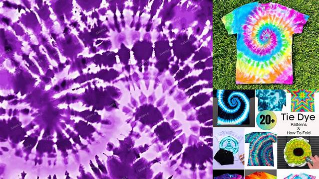 6+ One Color Tie Dye Pattern