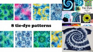 77+ One Colour Tie Dye Patterns