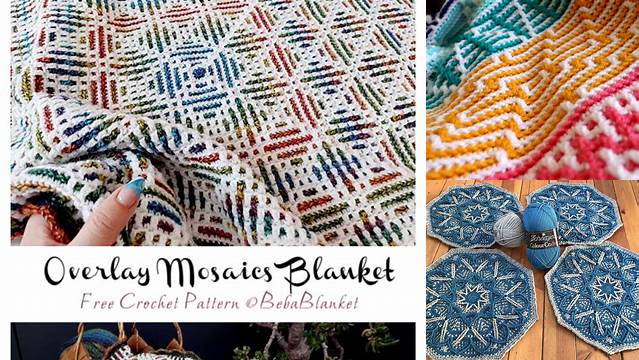 64+ Overlay Crochet Blanket Patterns