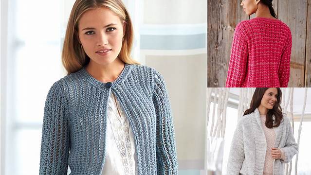 52+ Patons Free Knitting Patterns Ladies Cardigans