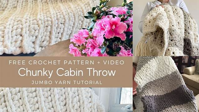 97+ Patterns For Chunky Yarn Blankets