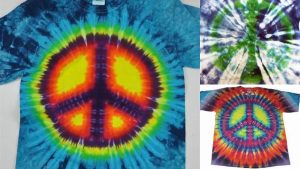 93+ Peace Sign Tie Dye Pattern