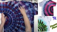 6+ Peacock Tie Dye Technique