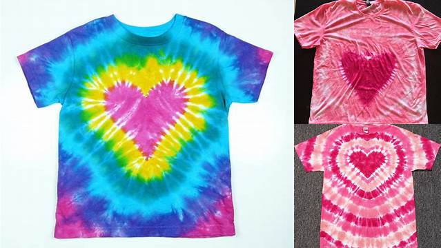 74+ Pink Heart Tie Dye Shirt