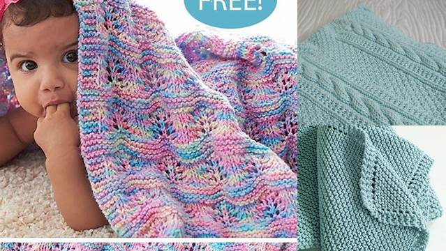 88+ Pinterest Free Knitting Patterns For Baby Blankets