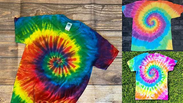 12+ Rainbow Tie Dye Shirt Pattern