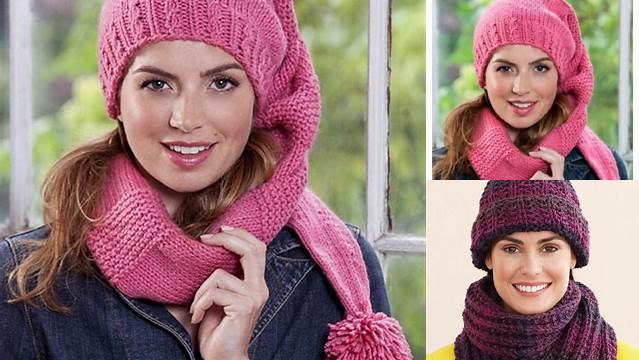 72+ Ravelry Free Knitting Pattern For Hat With Scarf Attached