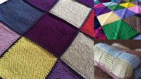 25+ Ravelry Free Knitting Patterns Blanket Squares Straight Needles