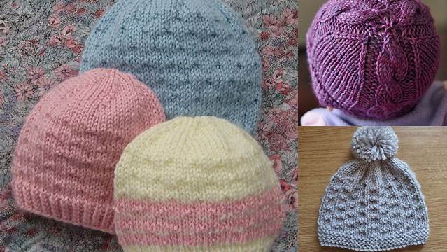 20+ Ravelry Free Knitting Patterns For Baby Hats