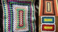 4+ Rectangle Granny Square Afghan Pattern