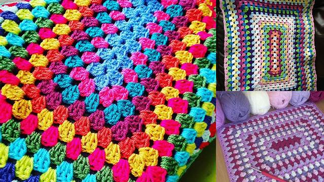 50+ Rectangle Granny Square Blanket Patterns