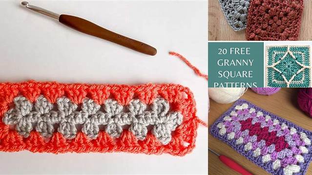 32+ Rectangular Granny Square Pattern Free