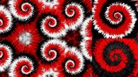 5+ Red And Black Tie Dye Pattern