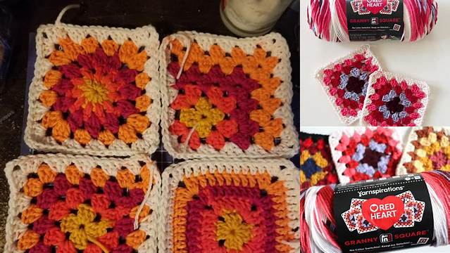 75+ Red Heart Granny Square Pattern Free Pdf